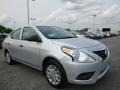 2015 Brilliant Silver Nissan Versa 1.6 S Sedan  photo #1