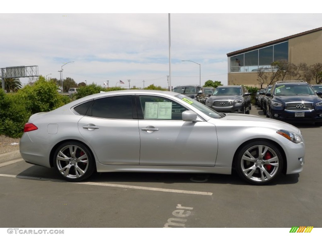 Liquid Platinum 2012 Infiniti M 37 Sedan Exterior Photo #105223622