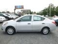 2015 Brilliant Silver Nissan Versa 1.6 S Sedan  photo #7