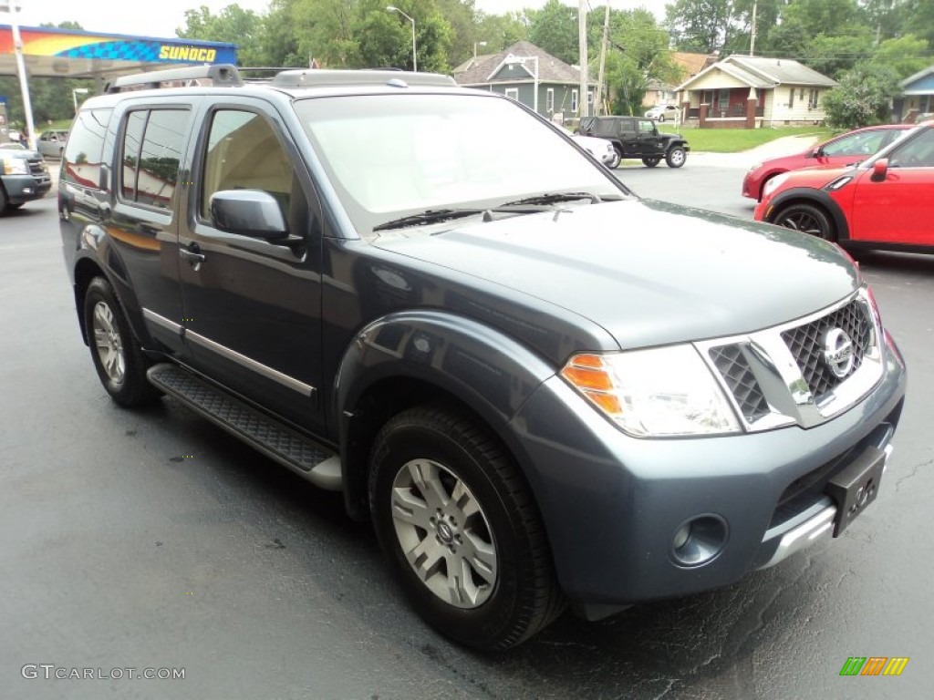 Silverton Blue 2008 Nissan Pathfinder LE 4x4 Exterior Photo #105223970