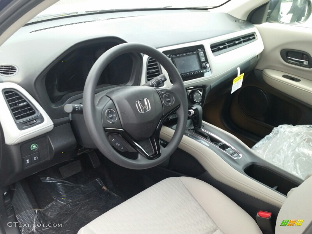 Gray Interior 2016 Honda HR-V LX AWD Photo #105224069