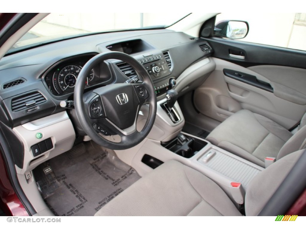 Gray Interior 2013 Honda CR-V EX AWD Photo #105224529