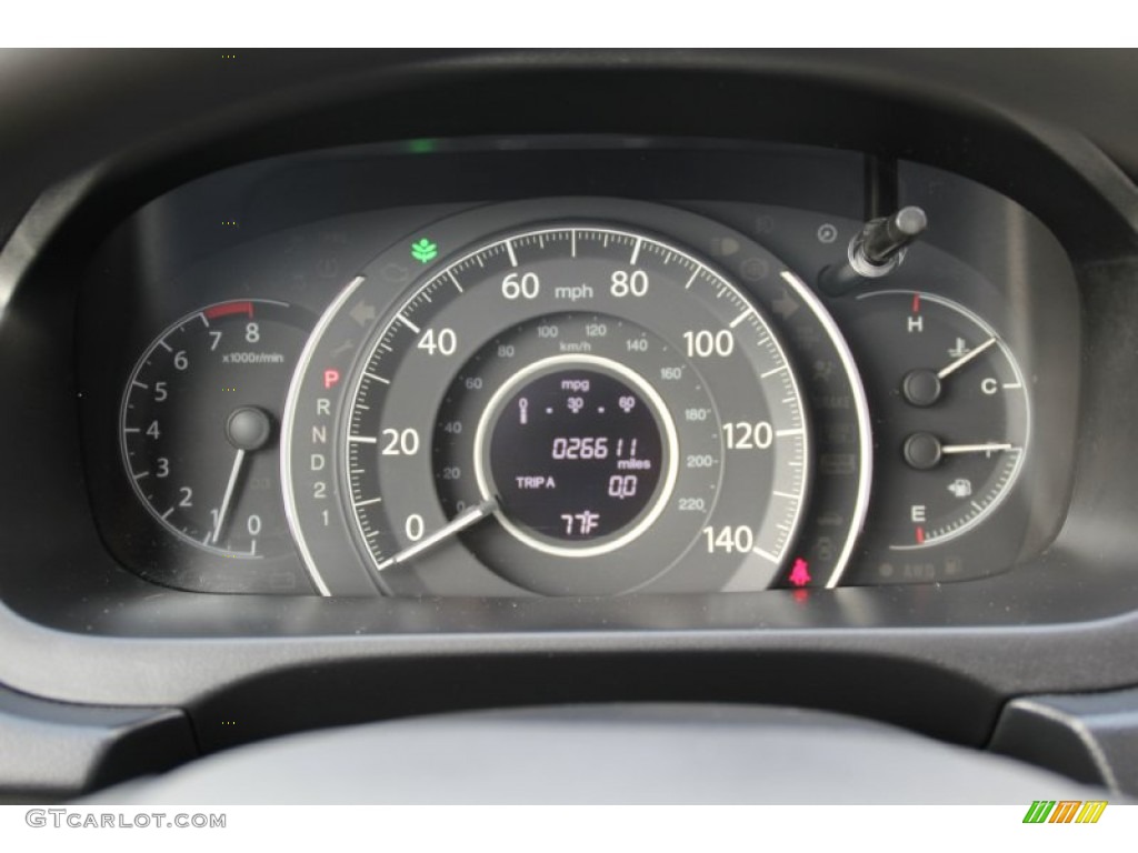 2013 Honda CR-V EX AWD Gauges Photos