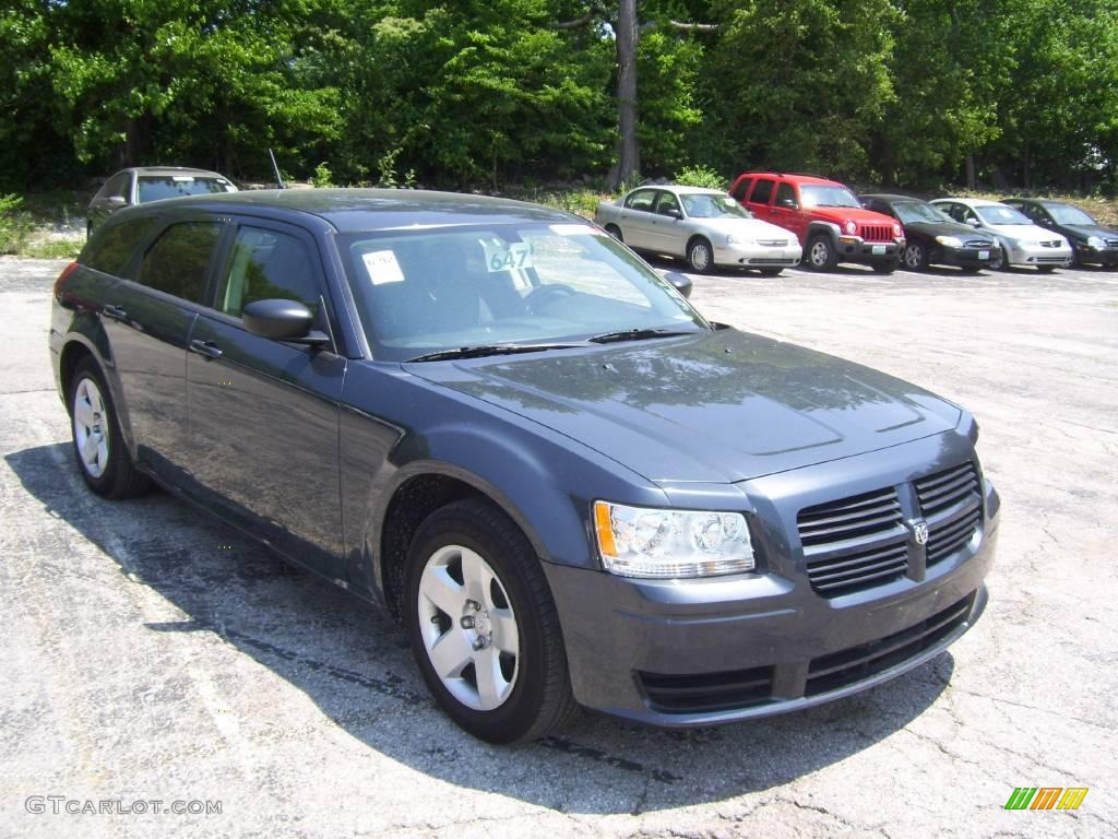 2008 Magnum  - Steel Blue Metallic / Dark Slate Gray/Light Slate Gray photo #7