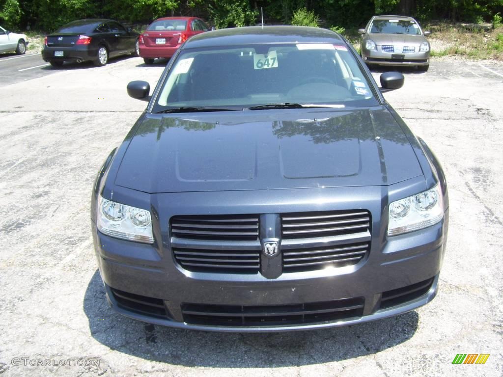 2008 Magnum  - Steel Blue Metallic / Dark Slate Gray/Light Slate Gray photo #8