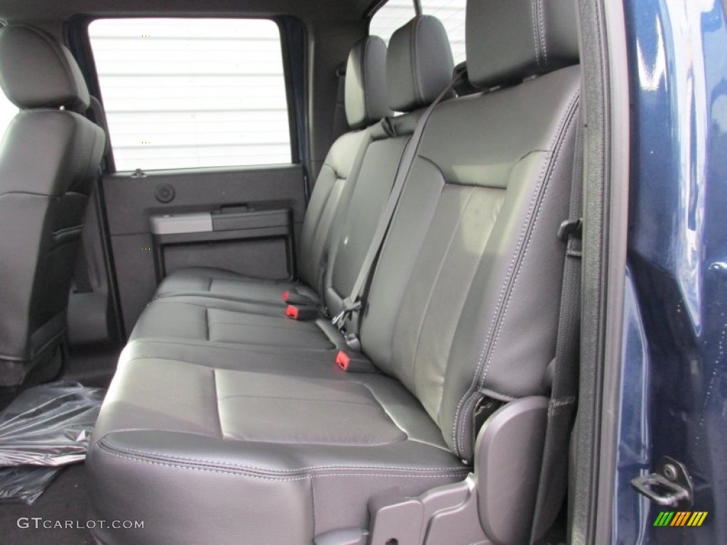 2016 Ford F250 Super Duty Lariat Crew Cab 4x4 Rear Seat Photo #105227414