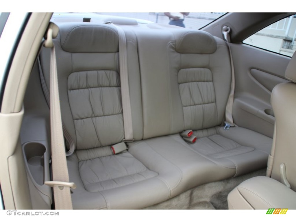 2002 Honda Accord EX V6 Coupe Rear Seat Photos