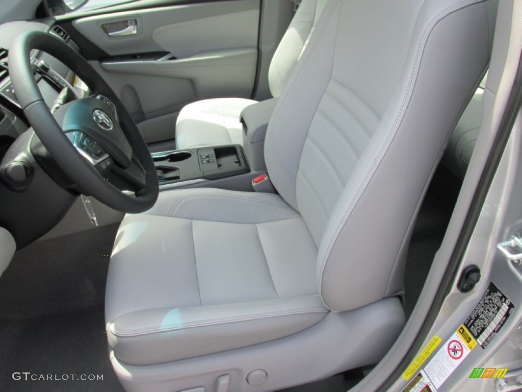 2015 Camry XLE - Celestial Silver Metallic / Ash photo #21