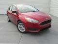 2015 Ruby Red Metallic Ford Focus SE Sedan  photo #1