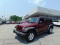Red Rock Crystal Pearl - Wrangler Unlimited Sport 4x4 Photo No. 7