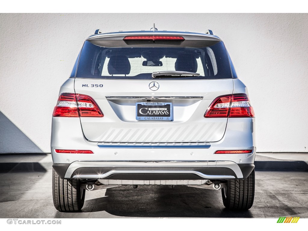 2015 ML 350 - Iridium Silver Metallic / Black photo #3