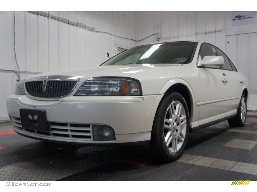 2005 LS V8 - Ceramic White Pearlescent / Camel photo #3