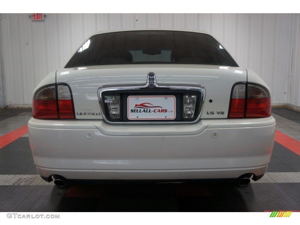 2005 LS V8 - Ceramic White Pearlescent / Camel photo #9