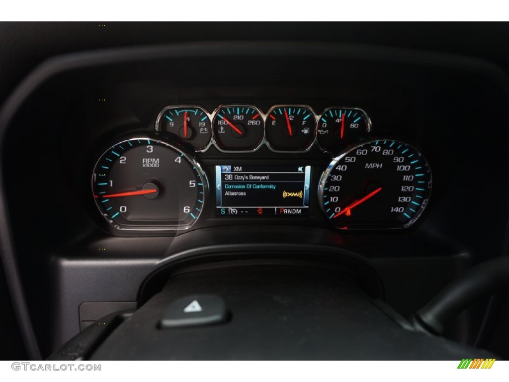 2015 Silverado 1500 LTZ Crew Cab 4x4 - Black / Jet Black photo #13