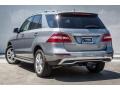 2015 Paladium Silver Metallic Mercedes-Benz ML 350 4Matic  photo #3