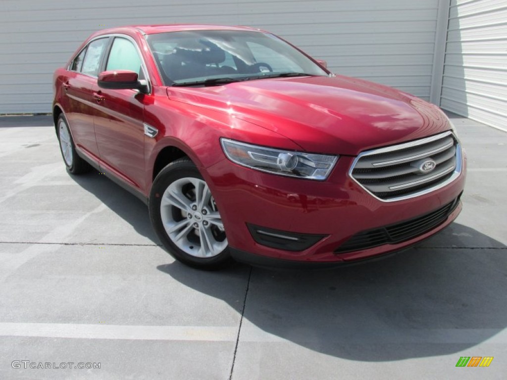 Ruby Red Metallic 2015 Ford Taurus SEL Exterior Photo #105230474