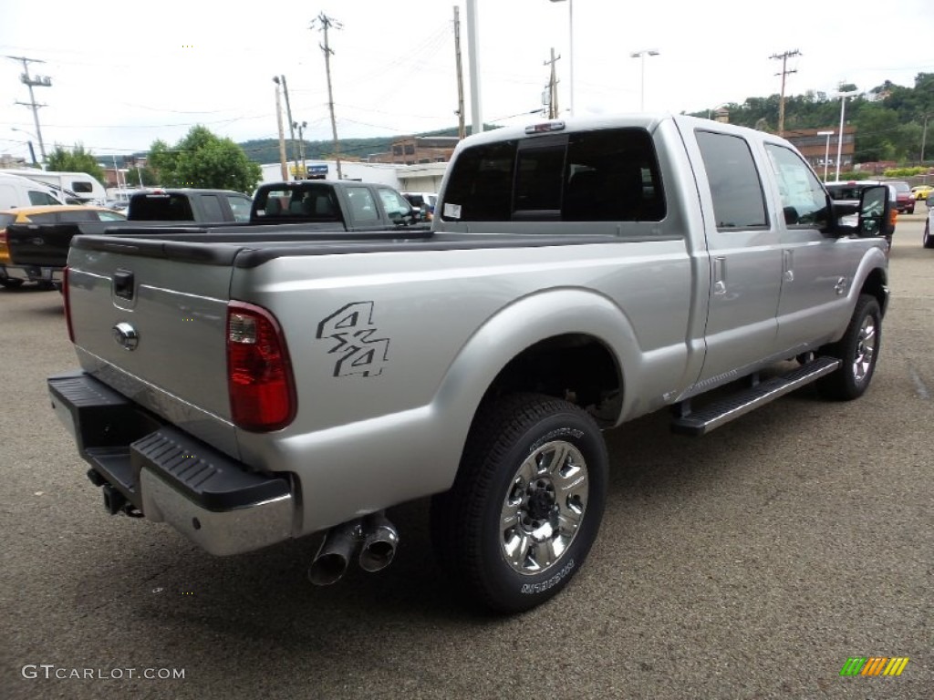 Ingot Silver Metallic 2016 Ford F350 Super Duty Lariat Crew Cab 4x4 Exterior Photo #105230477