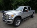 2016 Ingot Silver Metallic Ford F350 Super Duty Lariat Crew Cab 4x4  photo #7