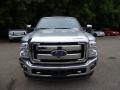 2016 Ingot Silver Metallic Ford F350 Super Duty Lariat Crew Cab 4x4  photo #8