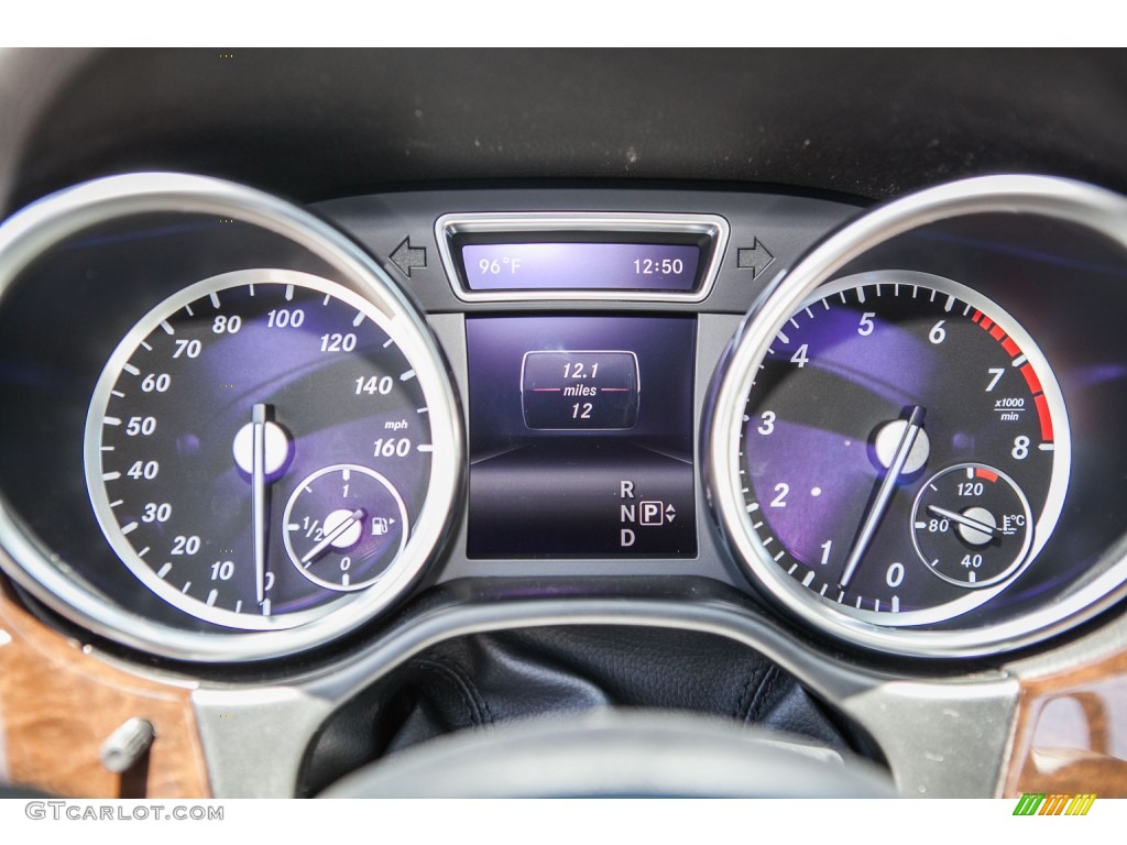 2015 Mercedes-Benz ML 350 4Matic Gauges Photo #105230969