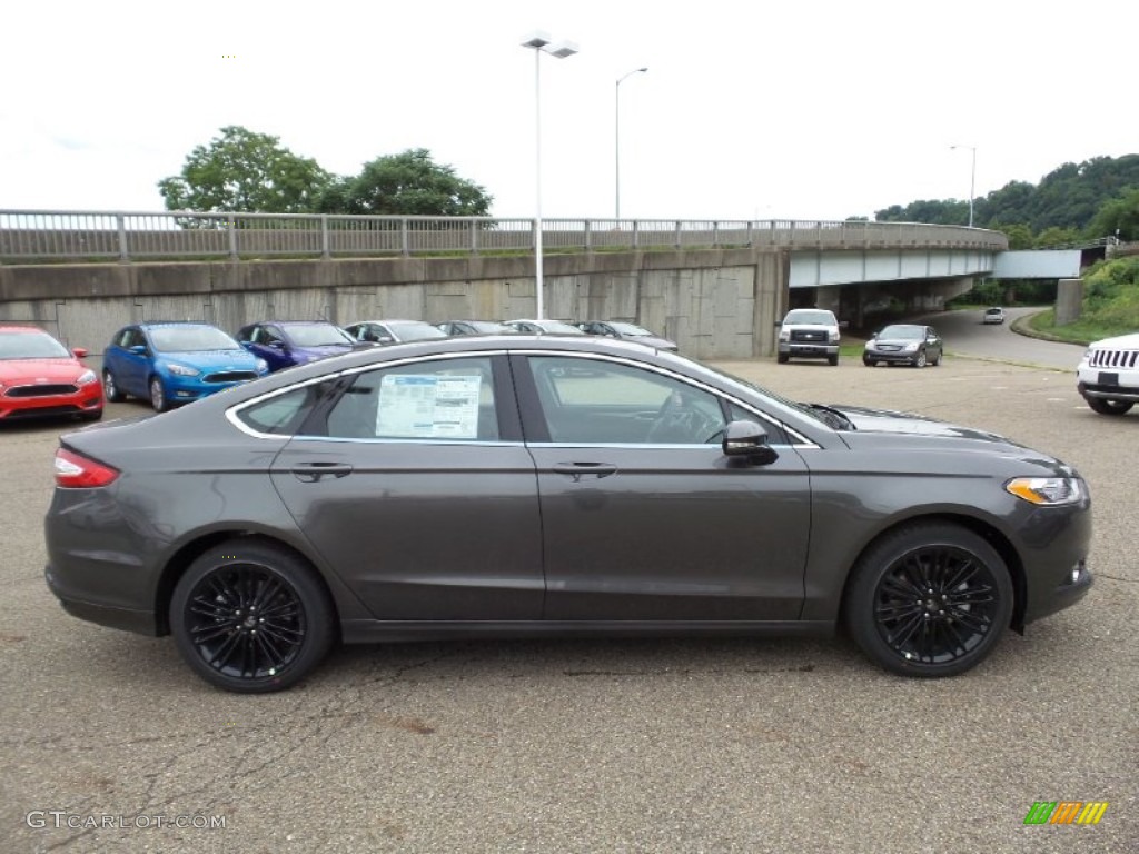 2016 Fusion SE AWD - Magnetic Metallic / Charcoal Black photo #1