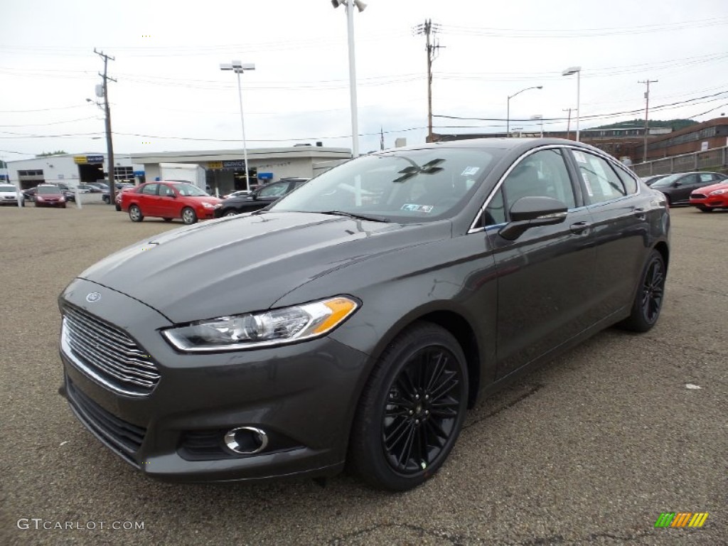 Magnetic Metallic 2016 Ford Fusion SE AWD Exterior Photo #105231862
