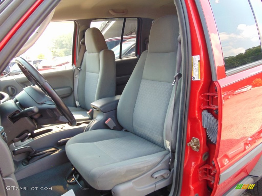 2005 Liberty Sport 4x4 - Flame Red / Medium Slate Gray photo #15