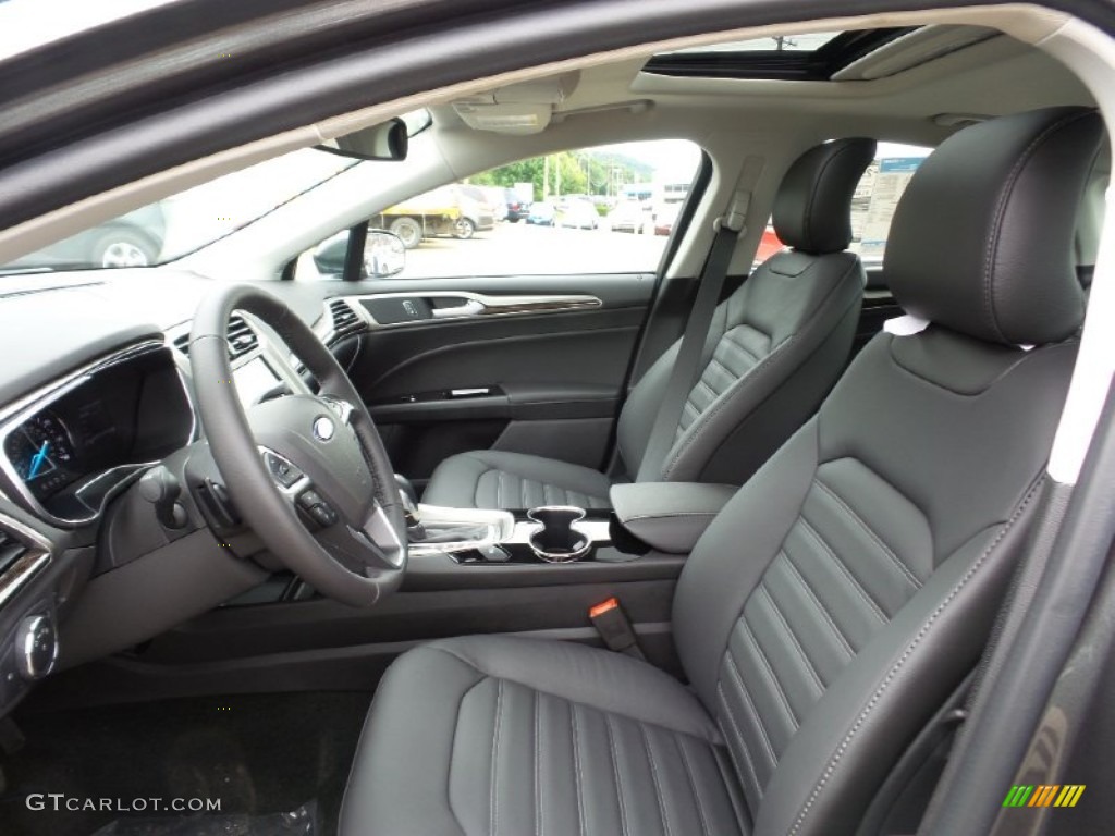2016 Ford Fusion SE AWD Front Seat Photo #105231917