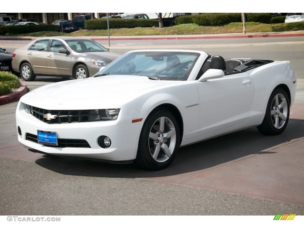 2013 Camaro LT/RS Convertible - Summit White / Black photo #15