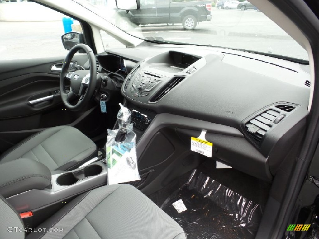 2015 C-Max Hybrid SE - Tuxedo Black Metallic / Charcoal Black photo #2