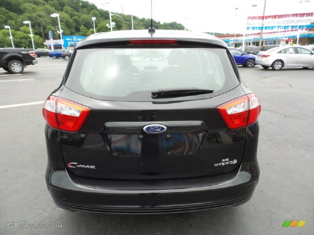 2015 C-Max Hybrid SE - Tuxedo Black Metallic / Charcoal Black photo #4