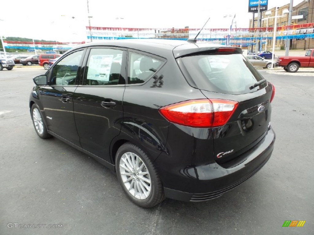 2015 C-Max Hybrid SE - Tuxedo Black Metallic / Charcoal Black photo #5