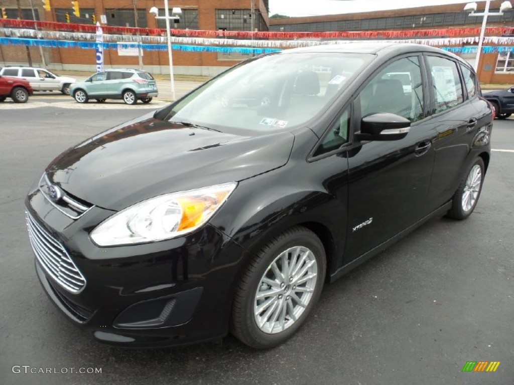 Tuxedo Black Metallic 2015 Ford C-Max Hybrid SE Exterior Photo #105233312