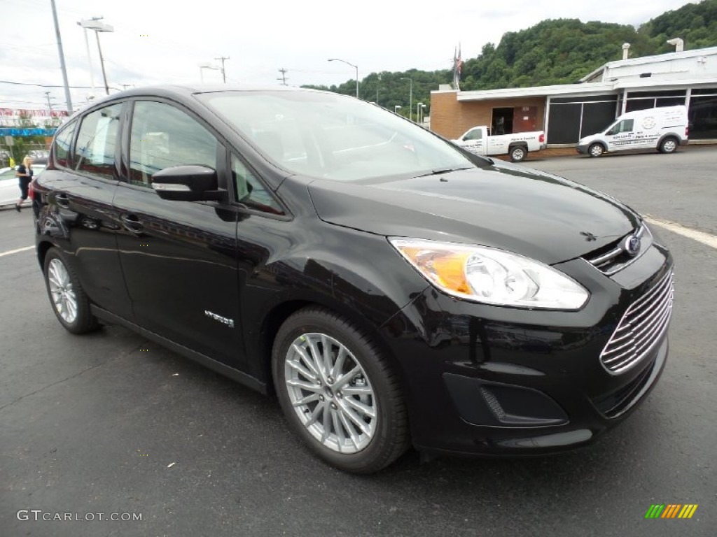 Tuxedo Black Metallic 2015 Ford C-Max Hybrid SE Exterior Photo #105233357