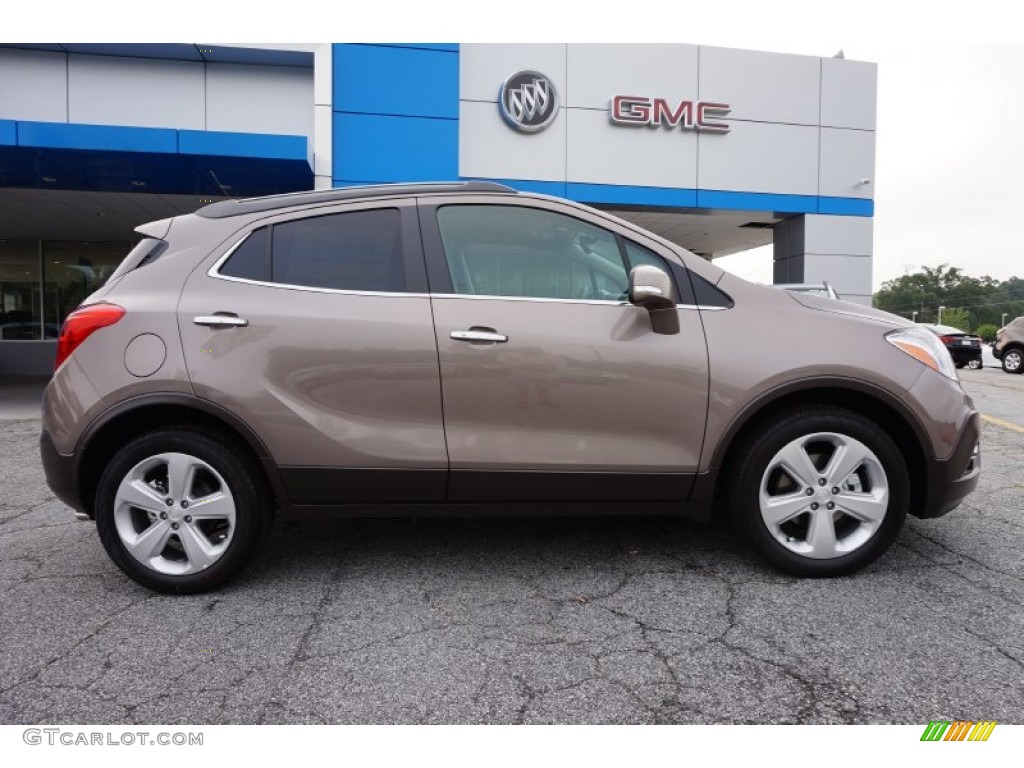 Cocoa Silver Metallic 2015 Buick Encore Convenience Exterior Photo #105233372