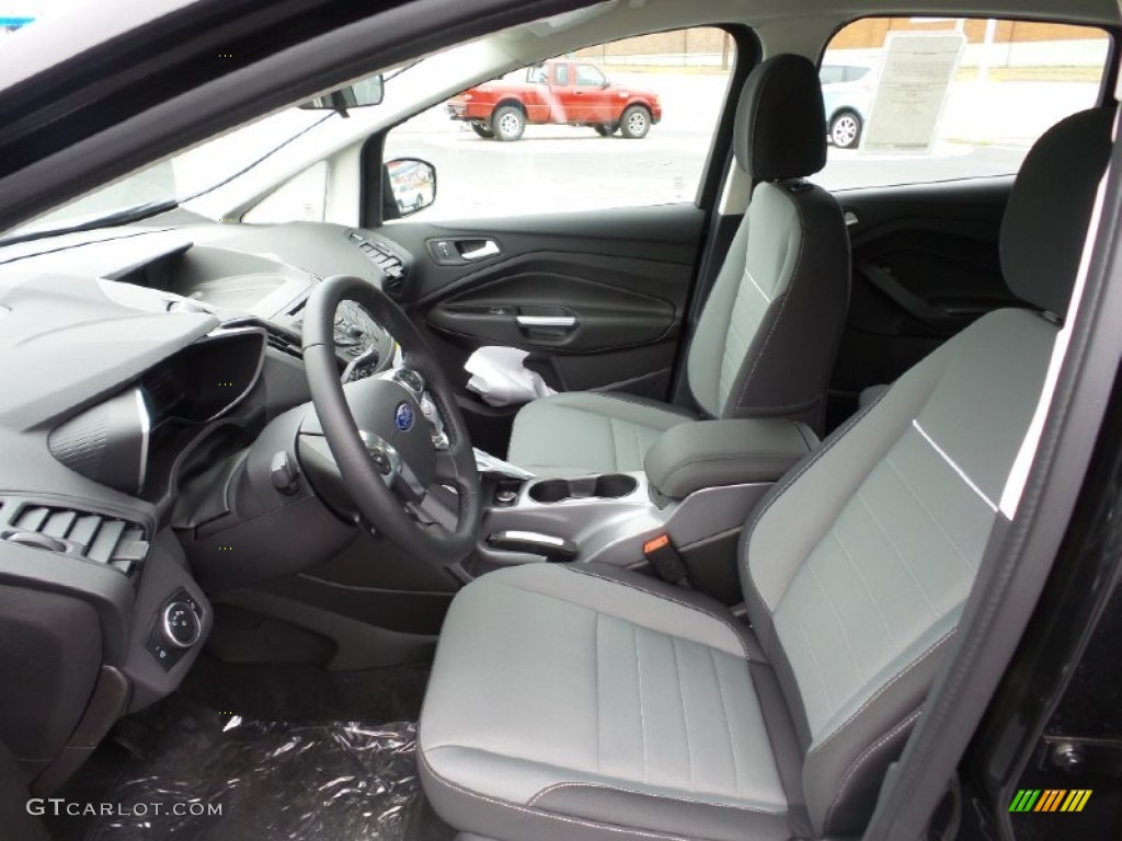 Charcoal Black Interior 2015 Ford C-Max Hybrid SE Photo #105233405