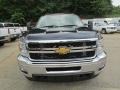 2012 Imperial Blue Metallic Chevrolet Silverado 3500HD LT Crew Cab 4x4  photo #15