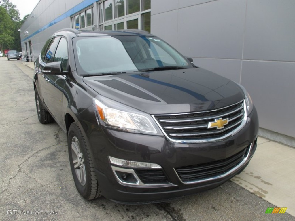 2015 Traverse LT AWD - Tungsten Metallic / Ebony photo #9