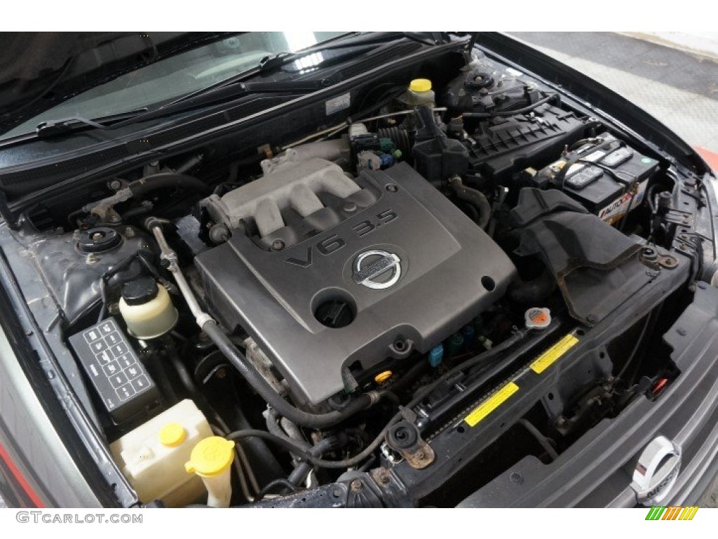 2002 Nissan Maxima SE Engine Photos