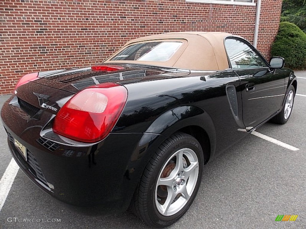 2002 MR2 Spyder Roadster - Black / Tan photo #6