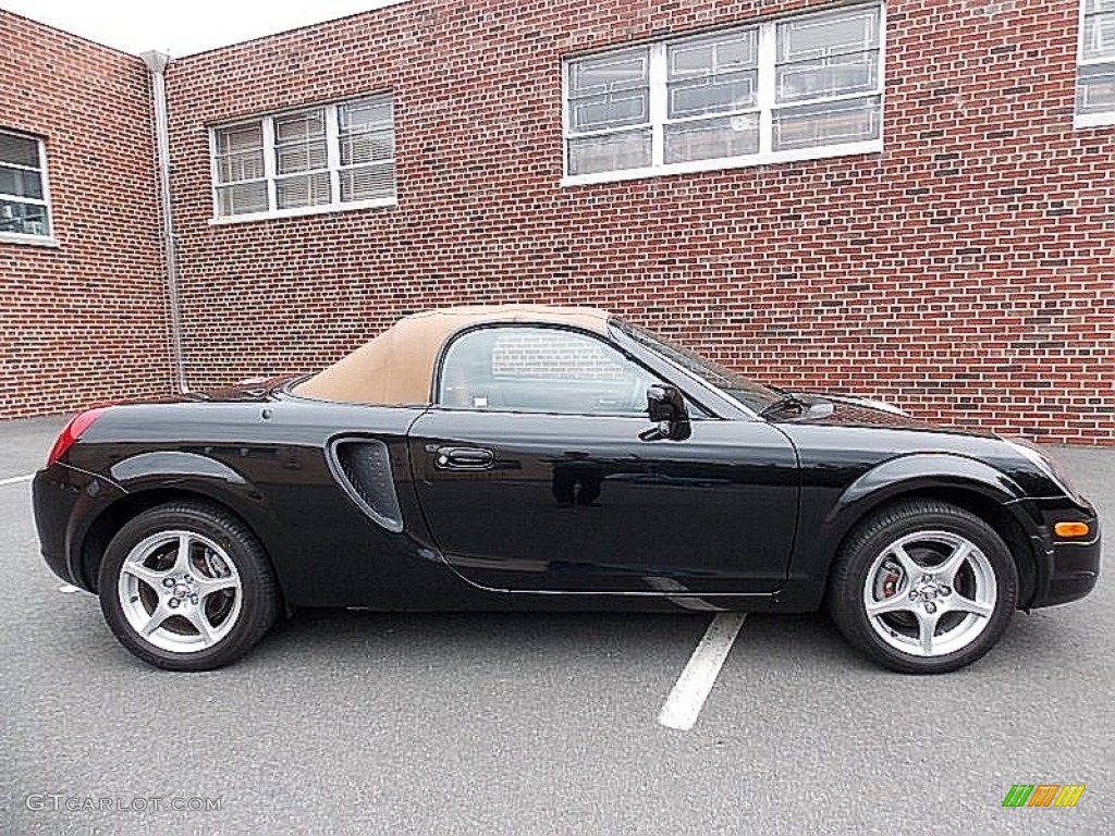 2002 MR2 Spyder Roadster - Black / Tan photo #7