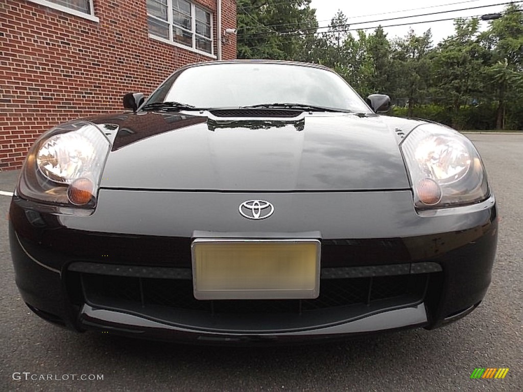 2002 MR2 Spyder Roadster - Black / Tan photo #9