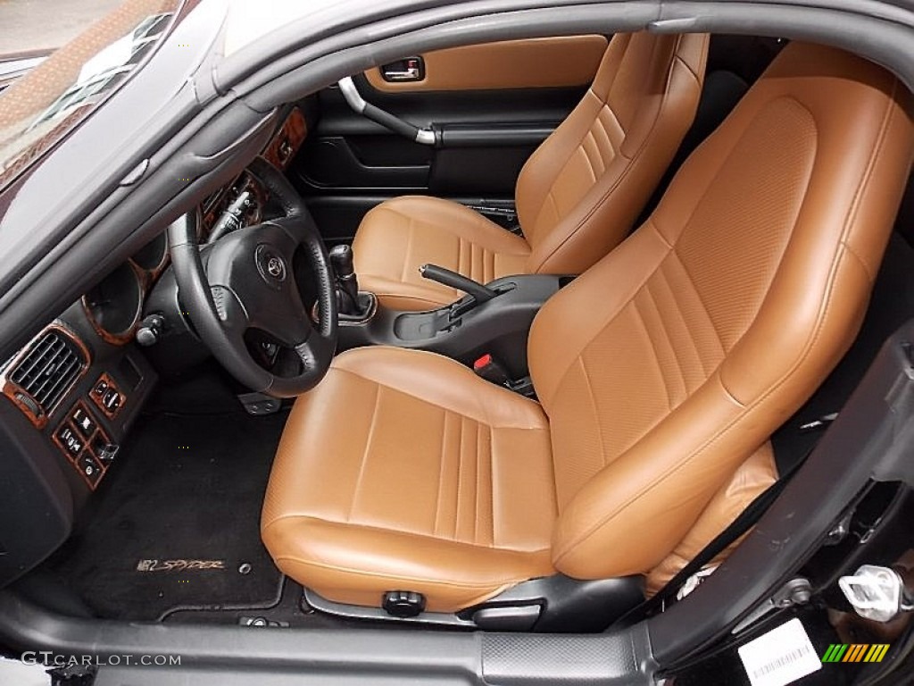 2002 MR2 Spyder Roadster - Black / Tan photo #17