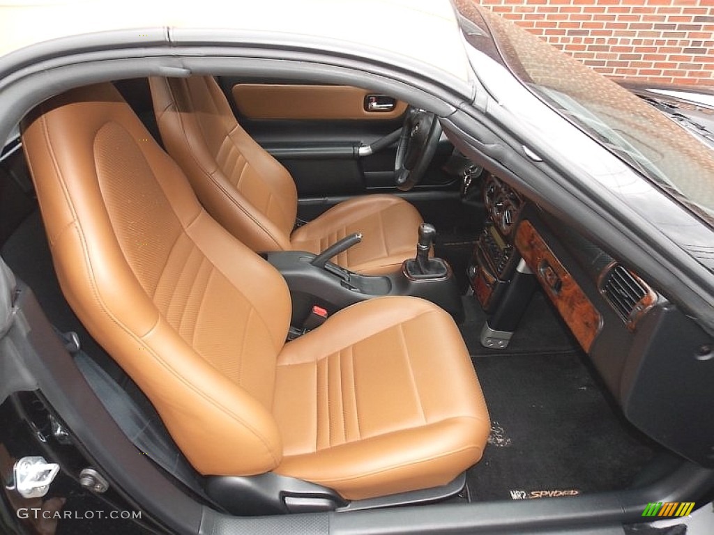 2002 MR2 Spyder Roadster - Black / Tan photo #21