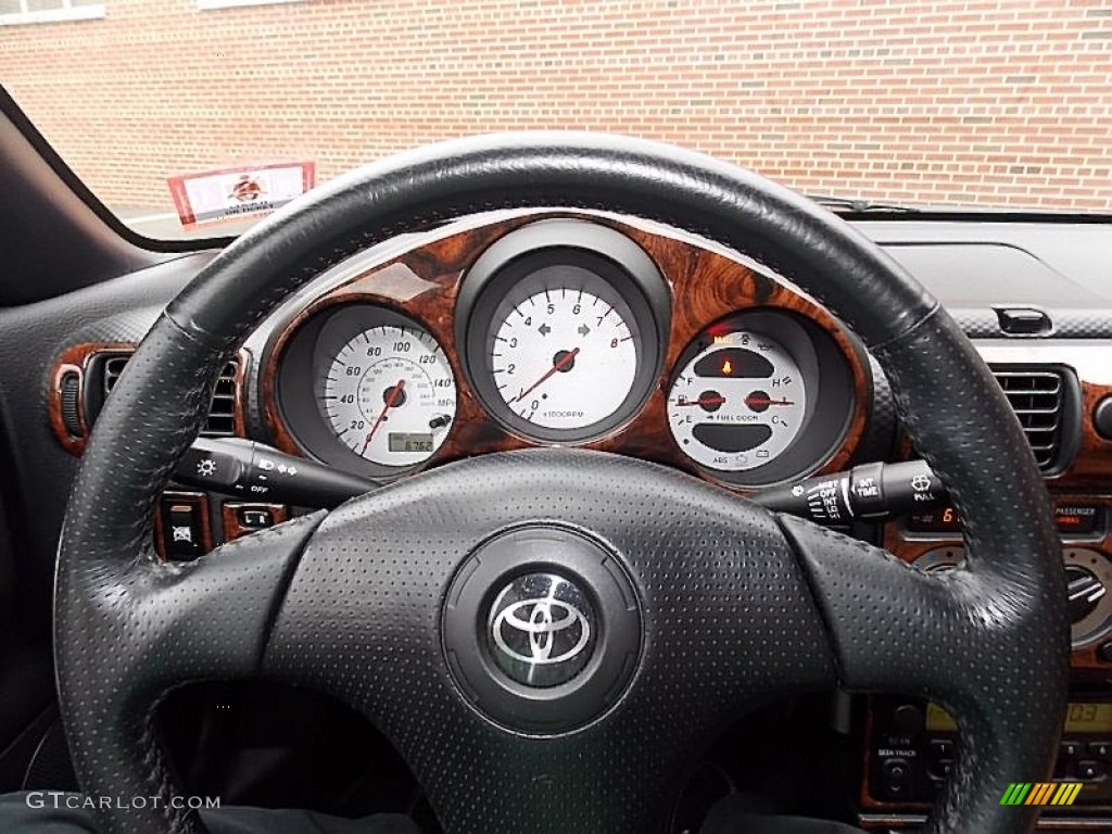 2002 MR2 Spyder Roadster - Black / Tan photo #23