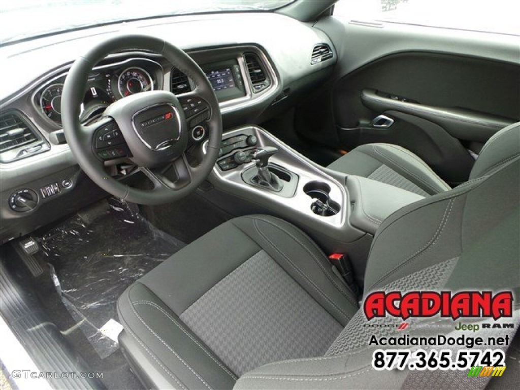 2015 Challenger SXT - Bright White / Black/Tungsten photo #9