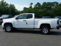 2015 Summit White GMC Canyon Extended Cab  photo #3