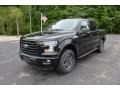 2015 Tuxedo Black Metallic Ford F150 XLT SuperCrew 4x4  photo #1