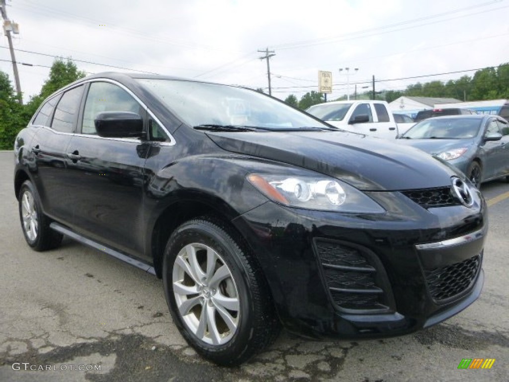 2011 CX-7 s Touring AWD - Brilliant Black / Black photo #8