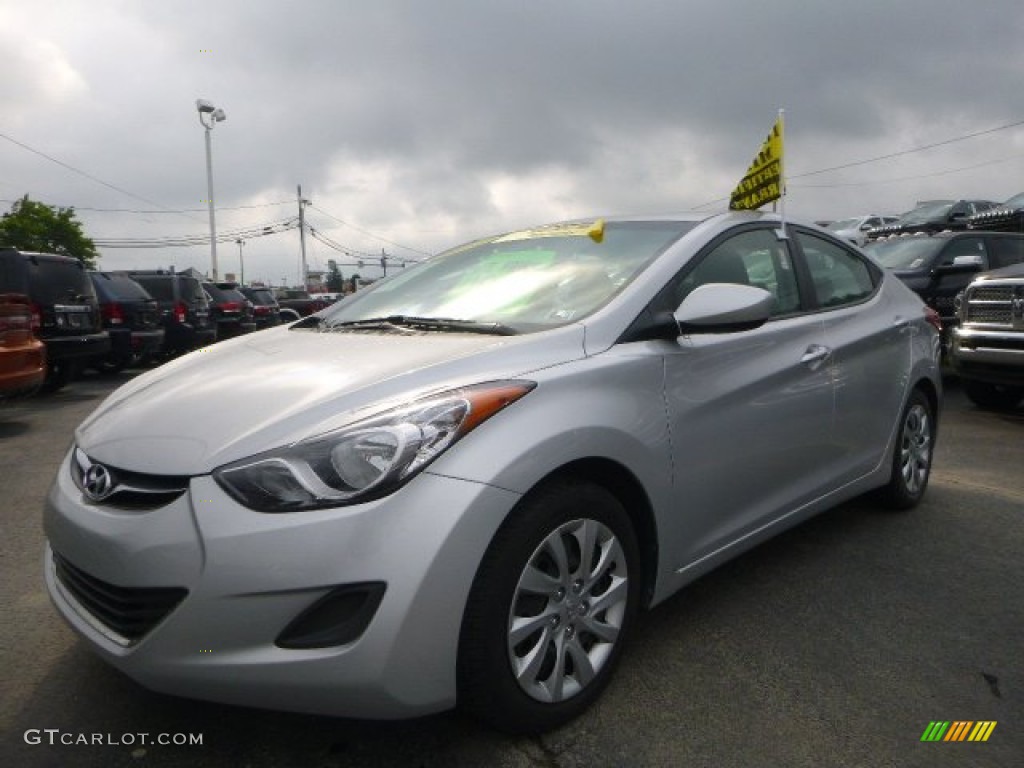 2012 Elantra GLS - Silver / Gray photo #1